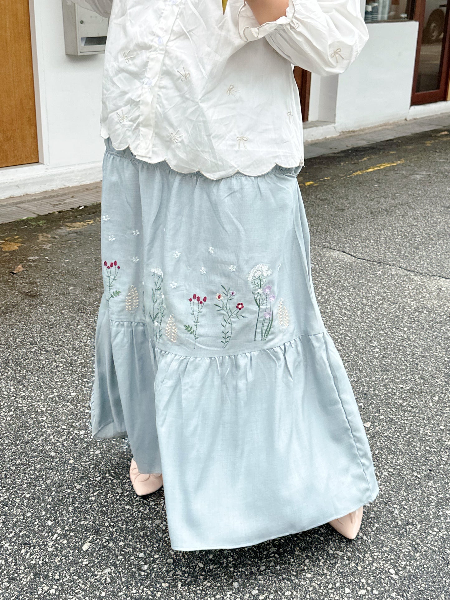 Gemma Embroidered Skirt