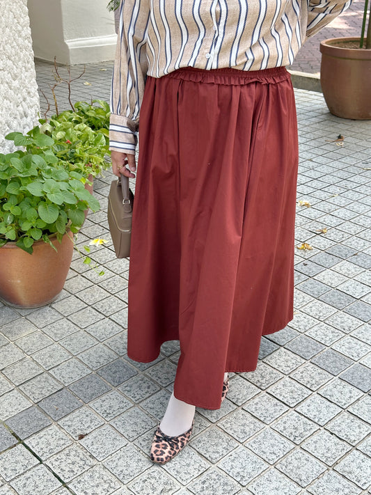 Cotton Waist Skirt