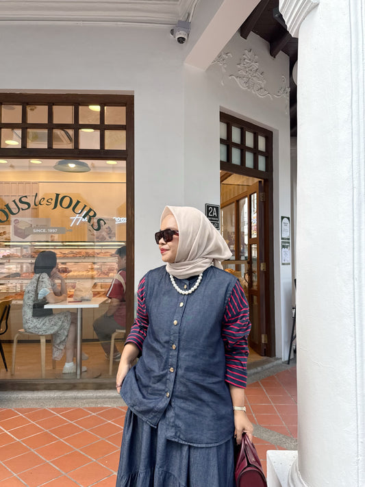 Denim Vest Co-Ord