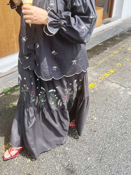 Gemma Embroidered Skirt