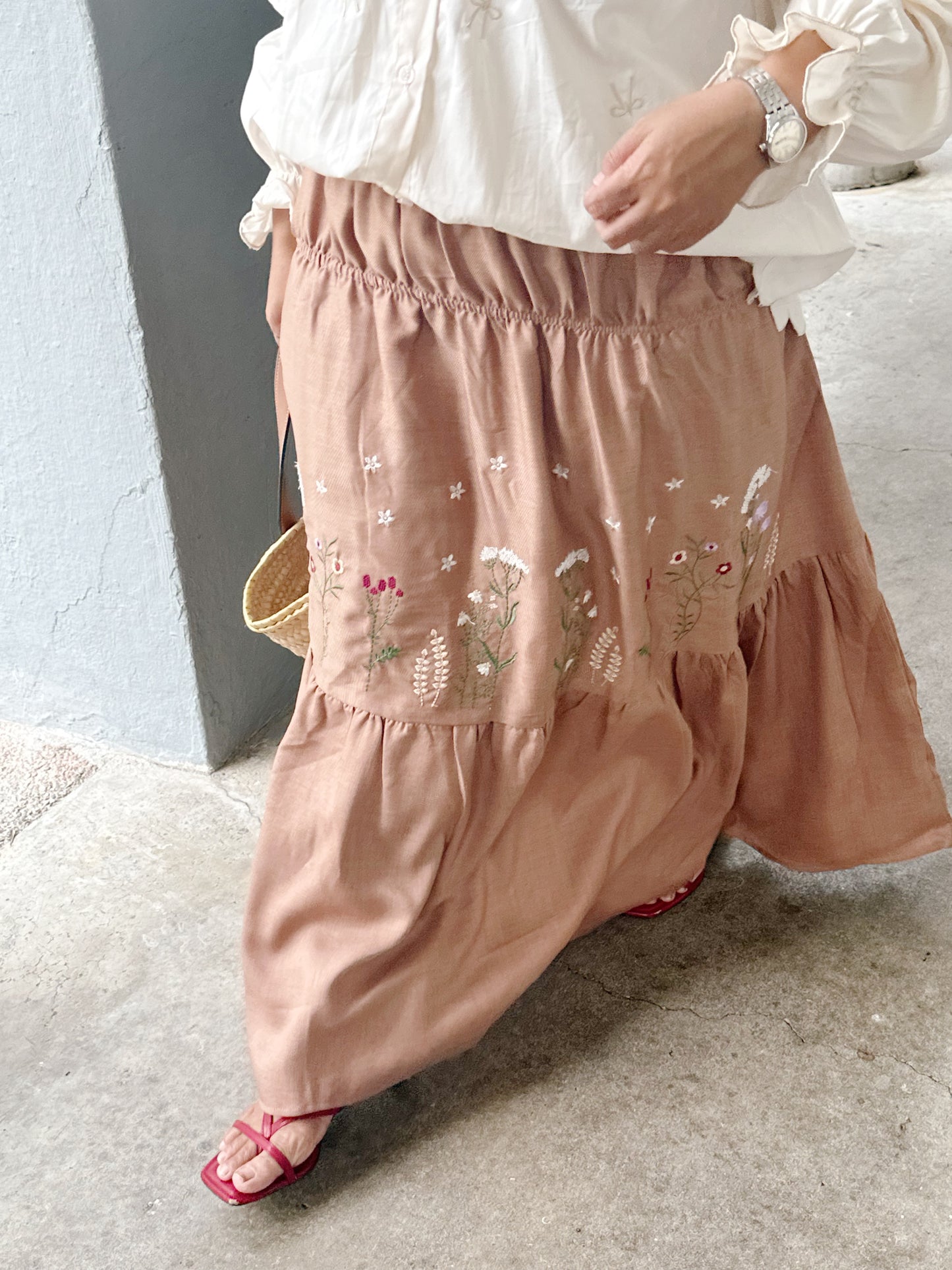 Gemma Embroidered Skirt