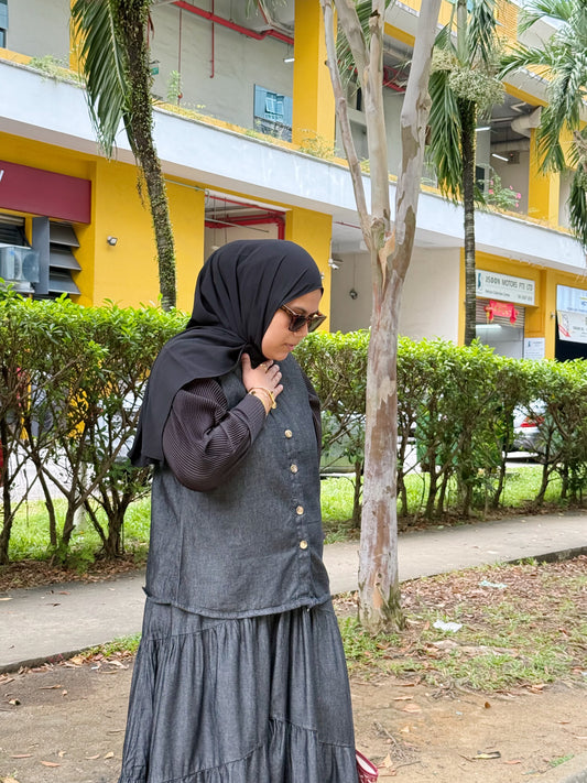Denim Vest Co-Ord