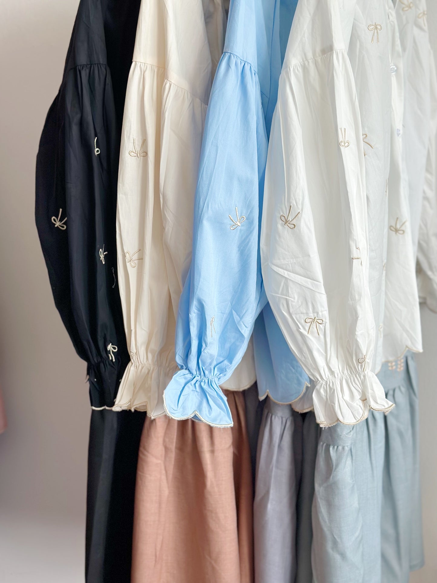 Poplin Ribbon Top