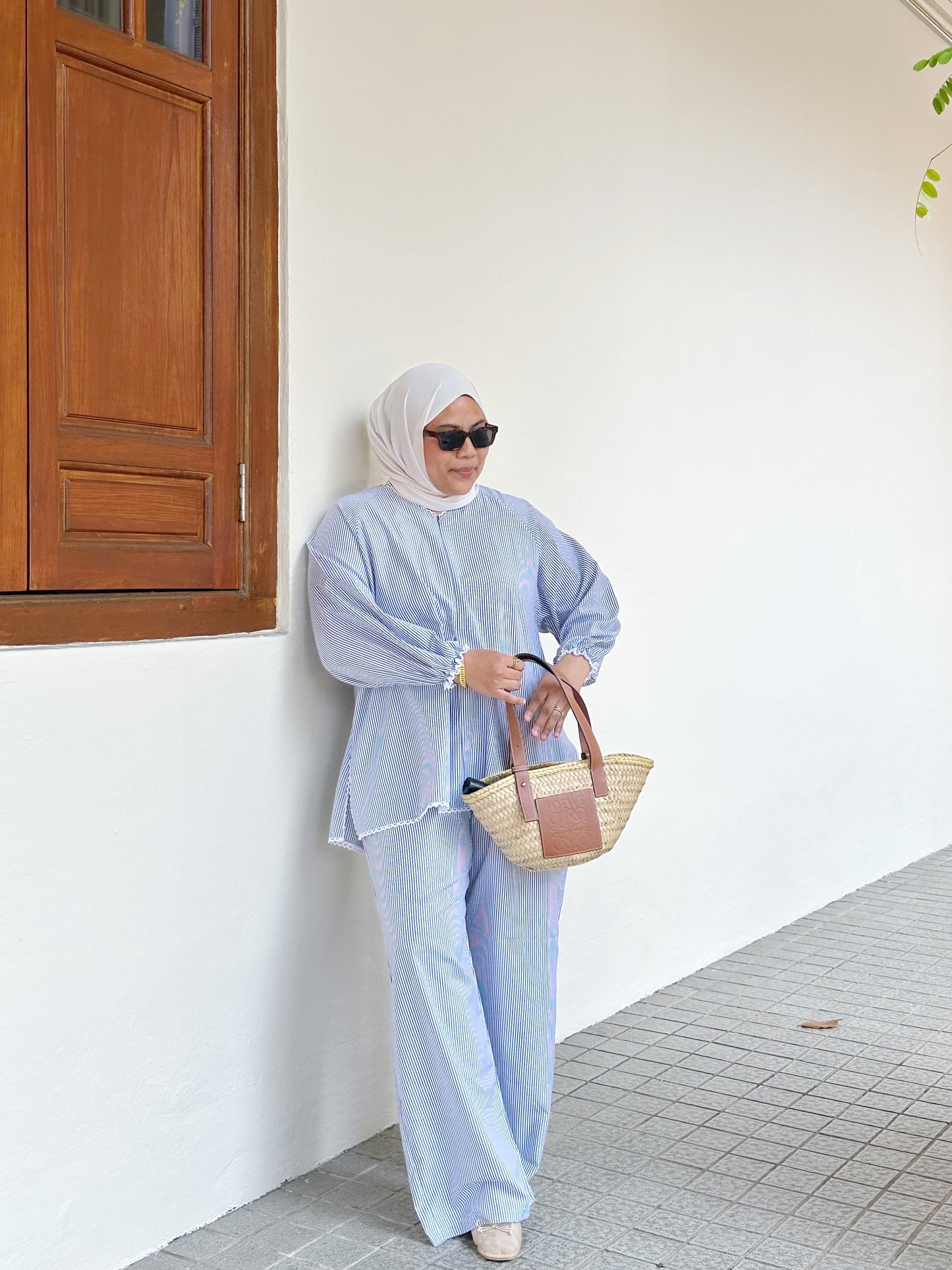 Alize Pinstripe Set