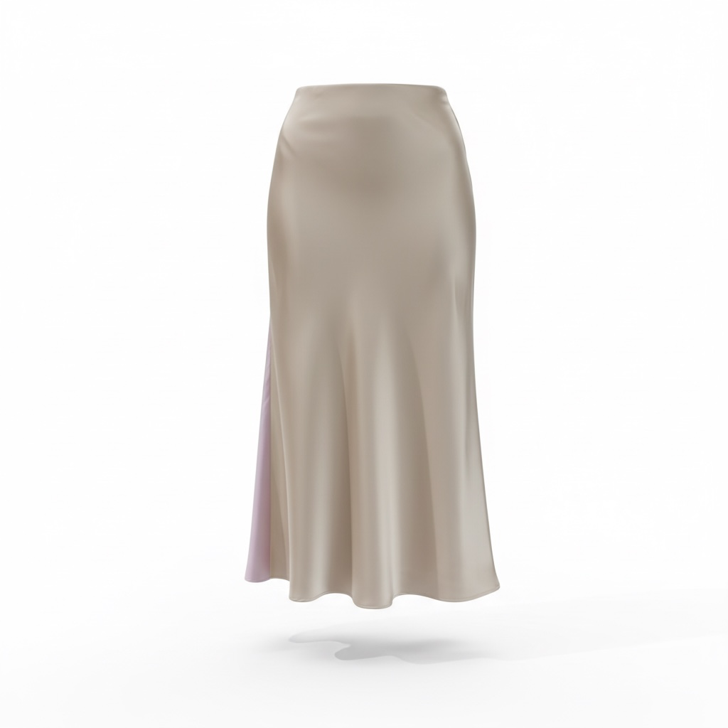 Satin Slip Skirt
