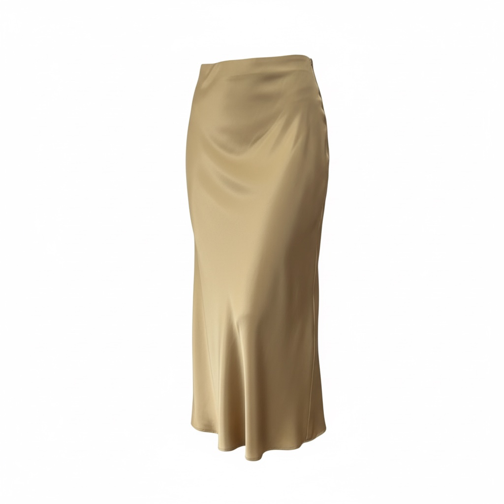 Satin Slip Skirt