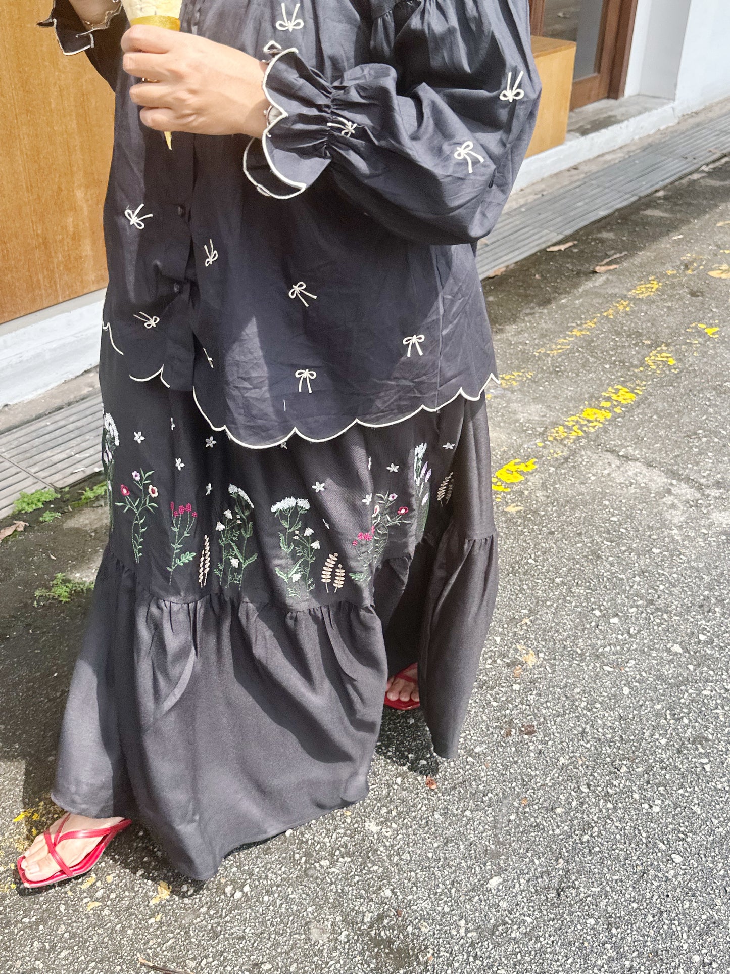 Gemma Embroidered Skirt