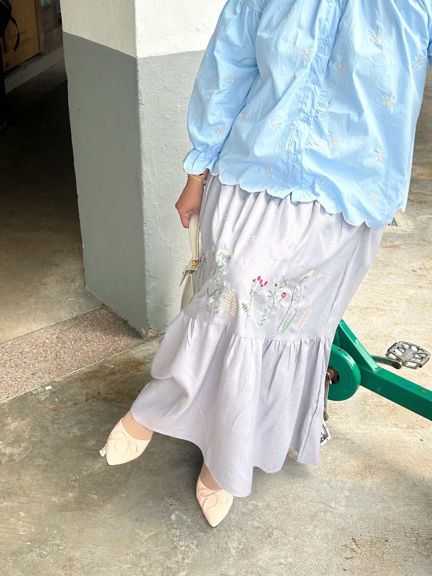 Gemma Embroidered Skirt