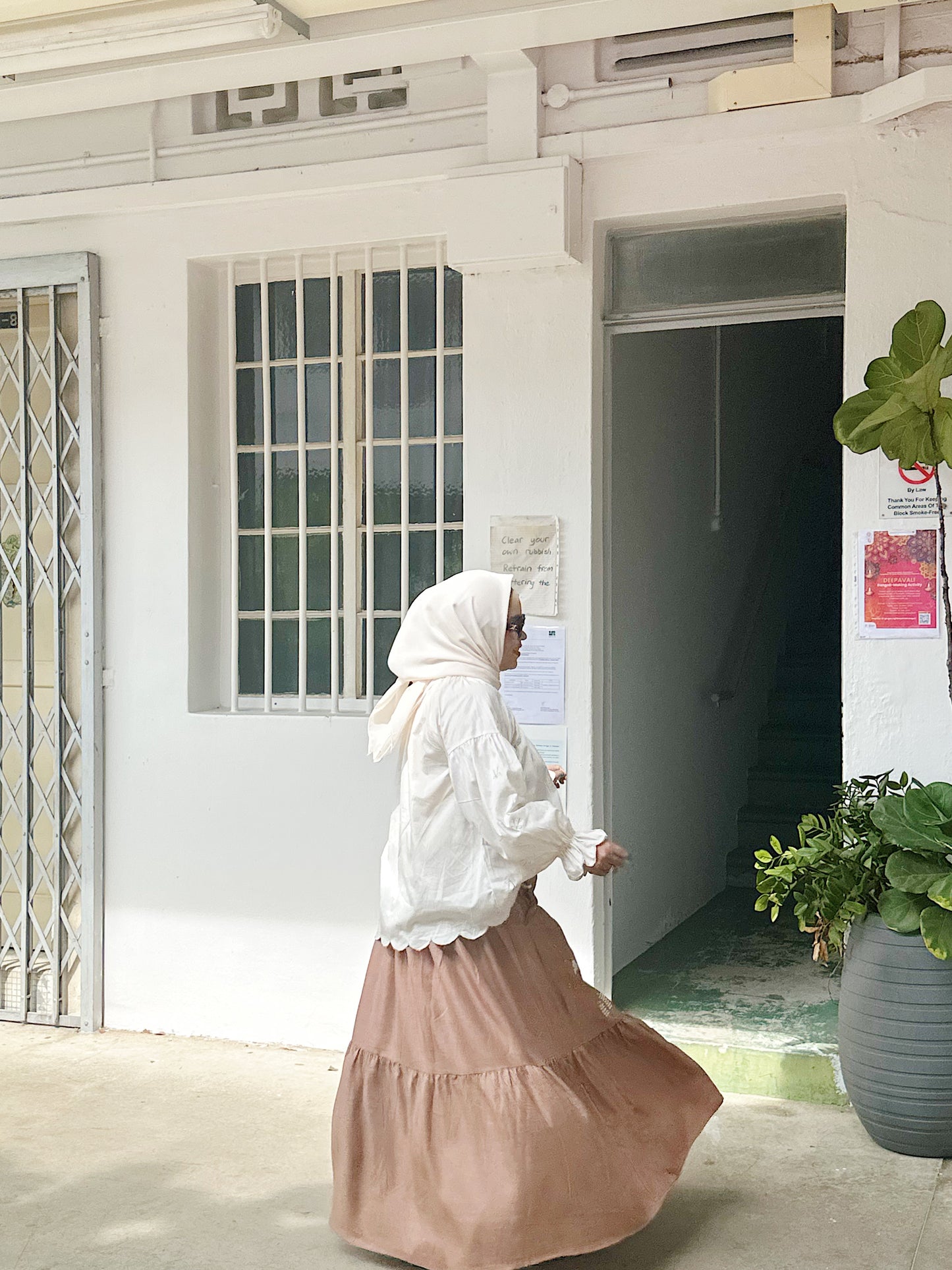 Poplin Ribbon Top
