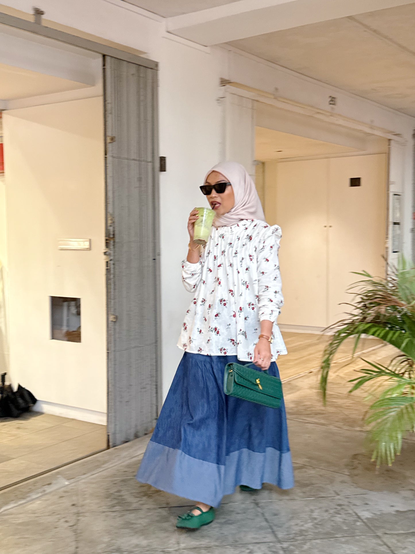 Lilou Denim Skirt