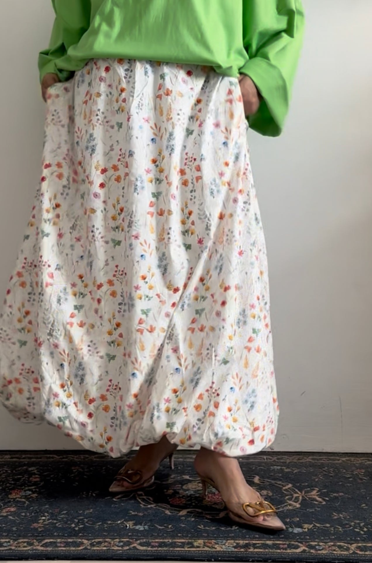 【HI FI FNK】(W) Elle Balloon Skirt Elle Balloon Skirt – Shop Hanan